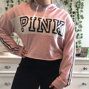 VS PINK Cropped Hoodie